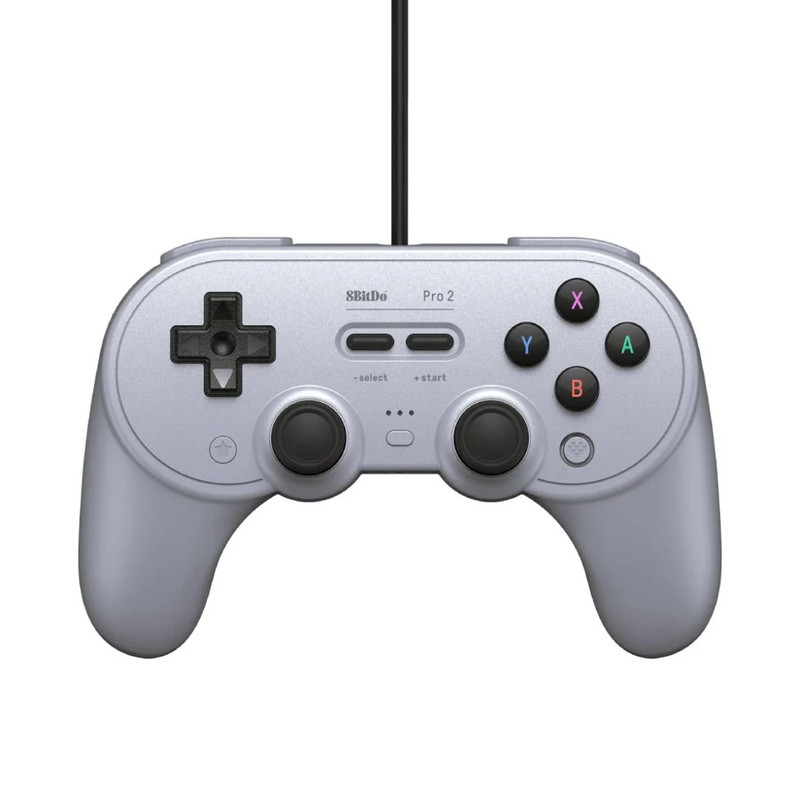 8Bitdo Pro 2 Wired Gamepad - Gray Edition - وحدة تحكم